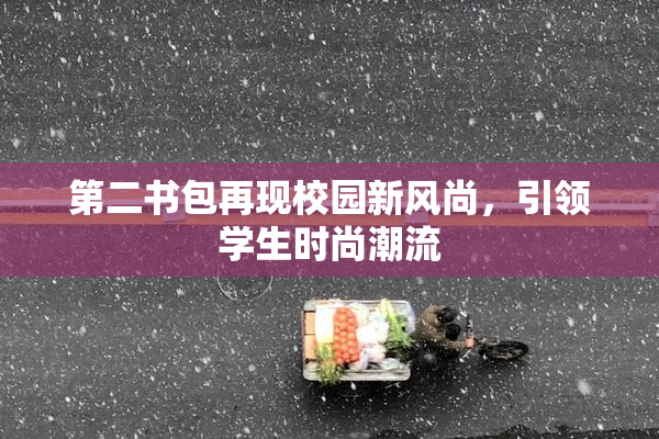 第二书包再现校园新风尚，引领学生时尚潮流