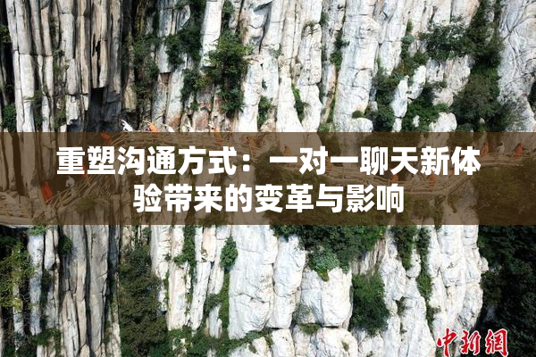 重塑沟通方式：一对一聊天新体验带来的变革与影响