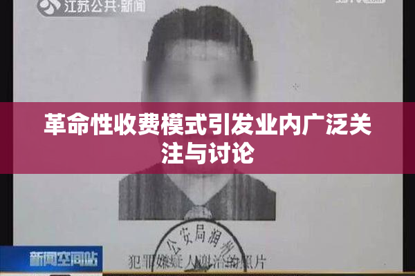 革命性收费模式引发业内广泛关注与讨论
