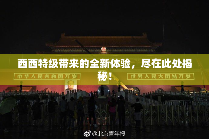 西西特级带来的全新体验，尽在此处揭秘！