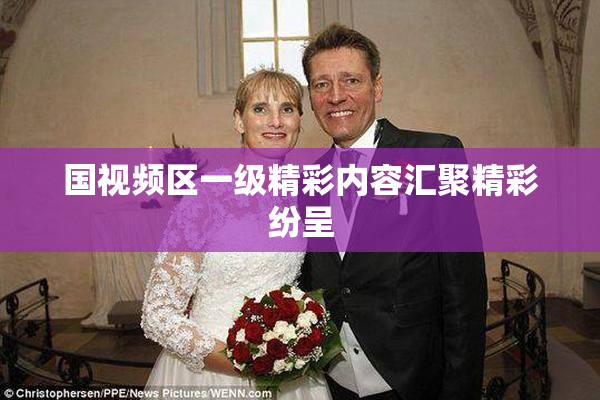 国视频区一级精彩内容汇聚精彩纷呈