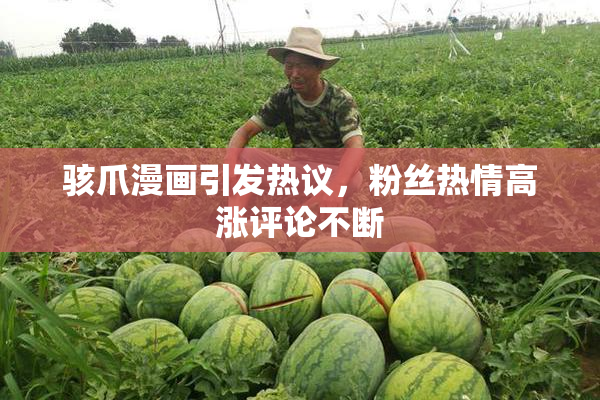 骇爪漫画引发热议，粉丝热情高涨评论不断