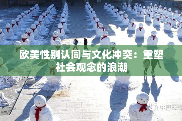 欧美性别认同与文化冲突：重塑社会观念的浪潮