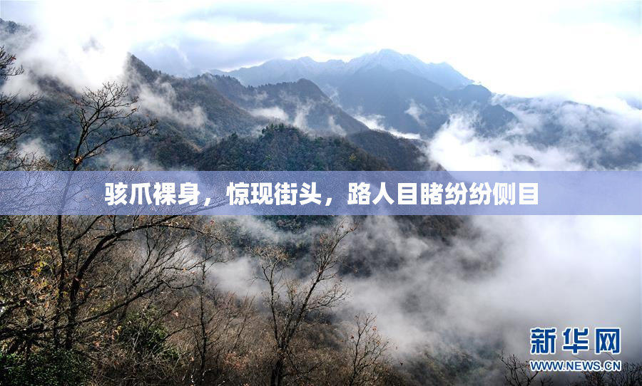 骇爪裸身，惊现街头，路人目睹纷纷侧目