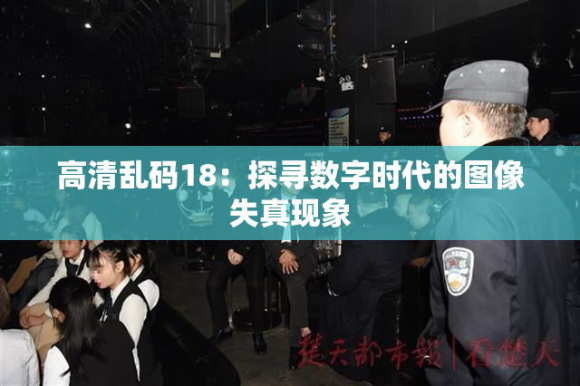 高清乱码18：探寻数字时代的图像失真现象