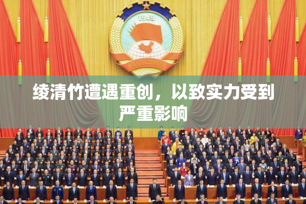 绫清竹遭遇重创，以致实力受到严重影响
