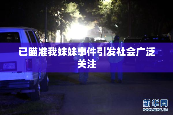 已瞄准我妹妹事件引发社会广泛关注