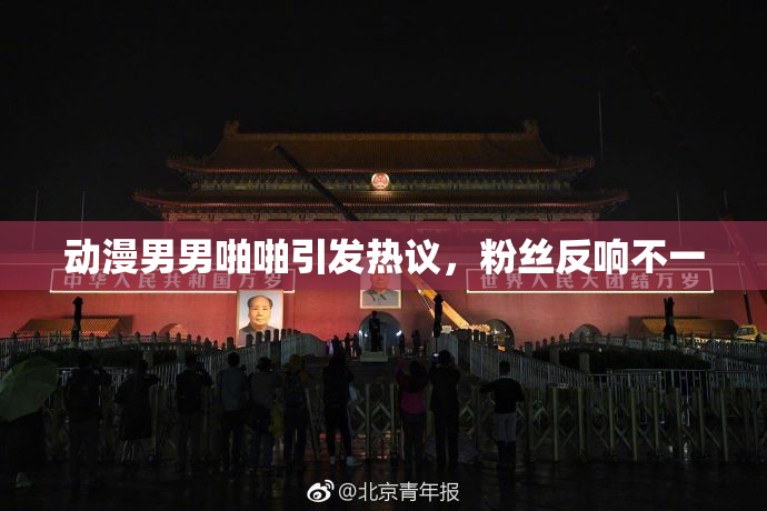 动漫男男啪啪引发热议，粉丝反响不一