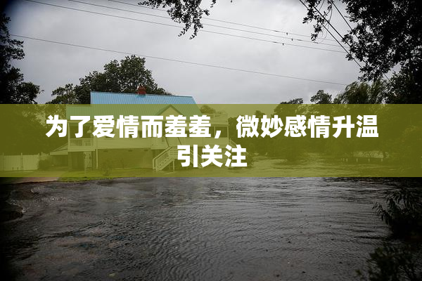 为了爱情而羞羞，微妙感情升温引关注