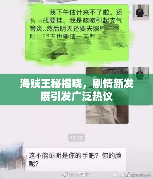 海贼王秘揭晓，剧情新发展引发广泛热议