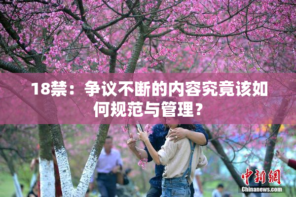 18禁：争议不断的内容究竟该如何规范与管理？