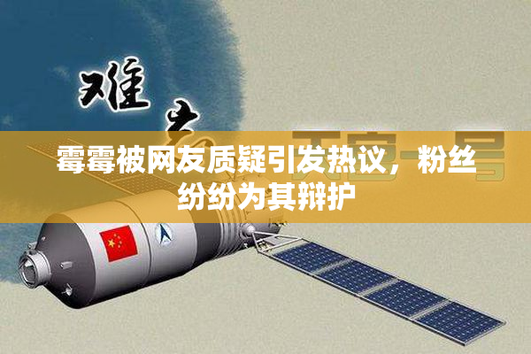 霉霉被网友质疑引发热议，粉丝纷纷为其辩护