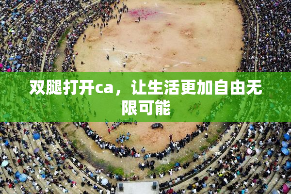 双腿打开ca，让生活更加自由无限可能