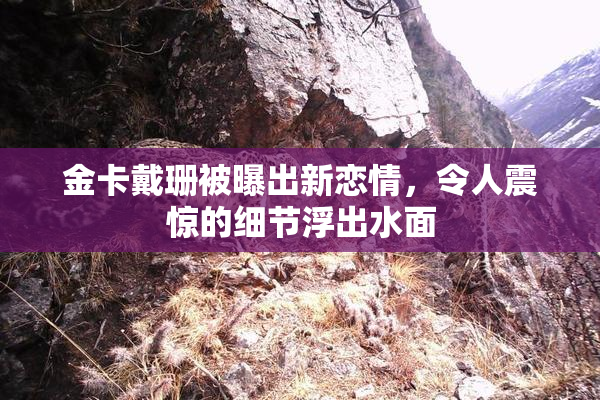 金卡戴珊被曝出新恋情，令人震惊的细节浮出水面