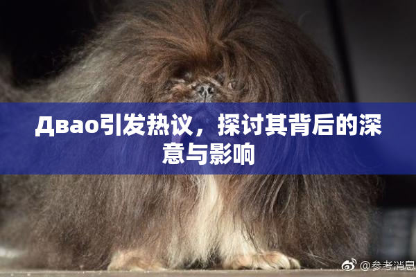 Двао引发热议，探讨其背后的深意与影响