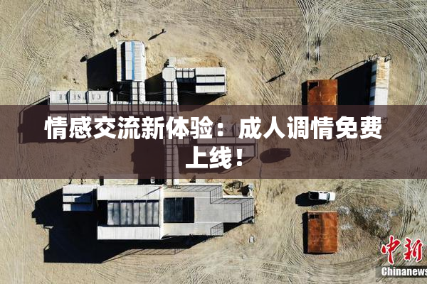 情感交流新体验：成人调情免费上线！
