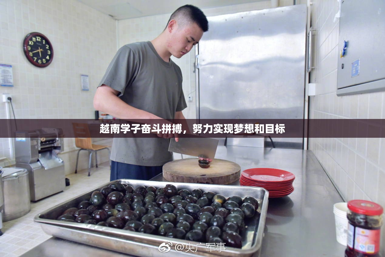 越南学子奋斗拼搏，努力实现梦想和目标