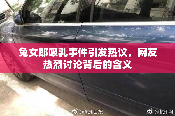 兔女郎吸乳事件引发热议，网友热烈讨论背后的含义