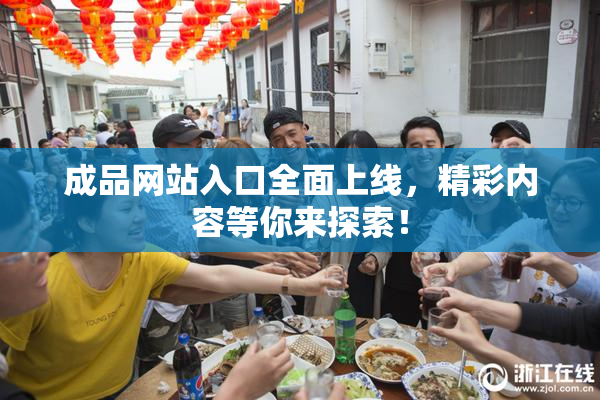 成品网站入口全面上线，精彩内容等你来探索！