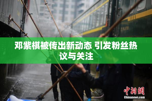 邓紫棋被传出新动态 引发粉丝热议与关注
