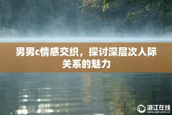 男男c情感交织，探讨深层次人际关系的魅力