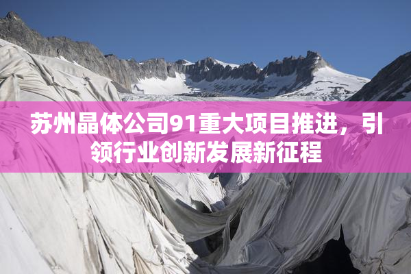 苏州晶体公司91重大项目推进，引领行业创新发展新征程