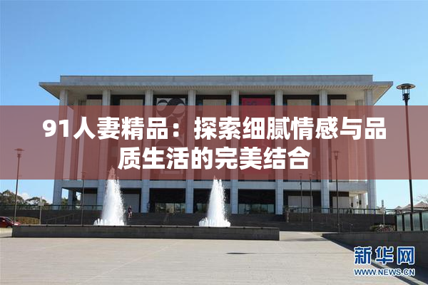 91人妻精品：探索细腻情感与品质生活的完美结合