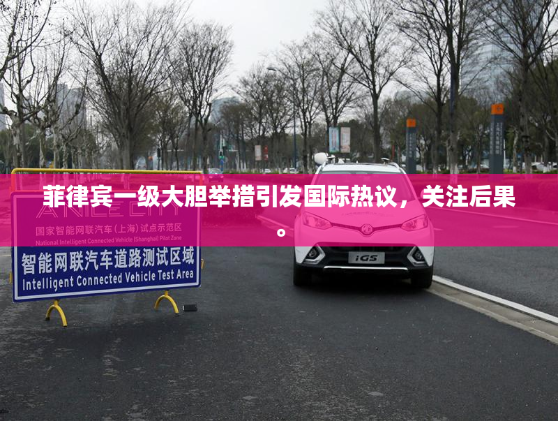 菲律宾一级大胆举措引发国际热议，关注后果。