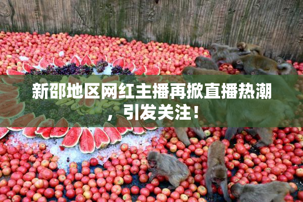 新邵地区网红主播再掀直播热潮，引发关注！