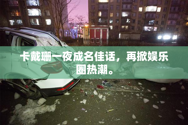 卡戴珊一夜成名佳话，再掀娱乐圈热潮。