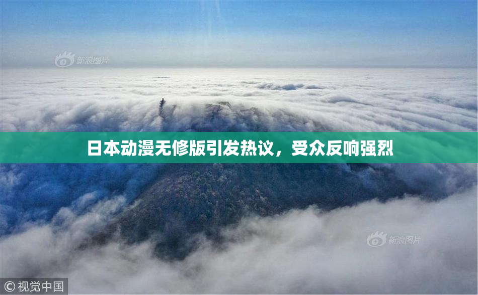 日本动漫无修版引发热议，受众反响强烈