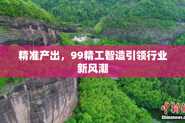 精准产出，99精工智造引领行业新风潮