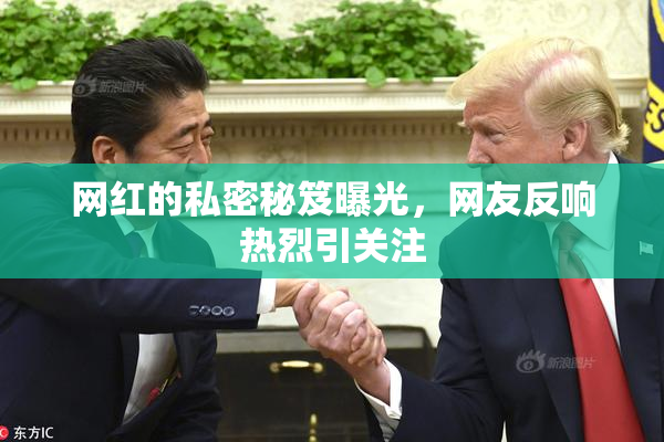 网红的私密秘笈曝光，网友反响热烈引关注