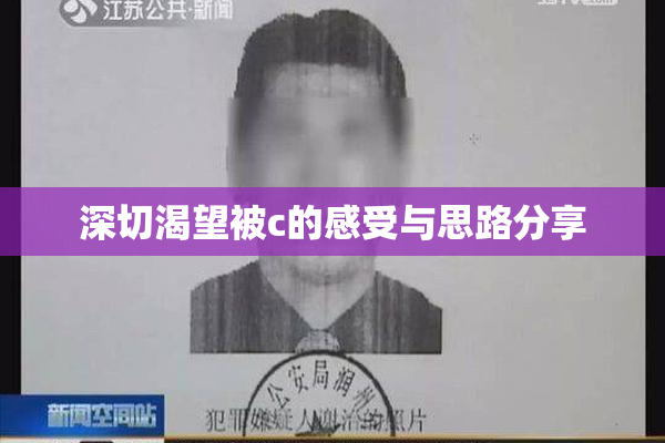 深切渴望被c的感受与思路分享