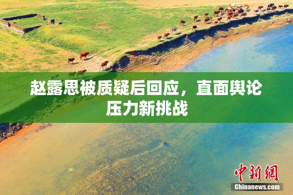 赵露思被质疑后回应，直面舆论压力新挑战