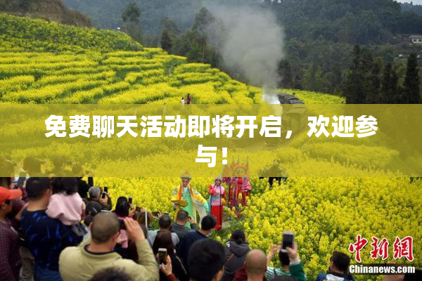 免费聊天活动即将开启，欢迎参与！