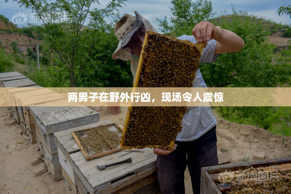 两男子在野外行凶，现场令人震惊