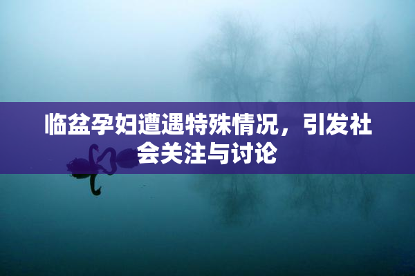 临盆孕妇遭遇特殊情况，引发社会关注与讨论
