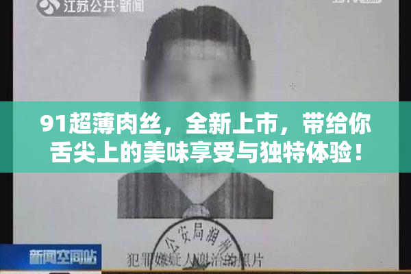 91超薄肉丝，全新上市，带给你舌尖上的美味享受与独特体验！