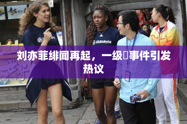 刘亦菲绯闻再起，一级婬事件引发热议