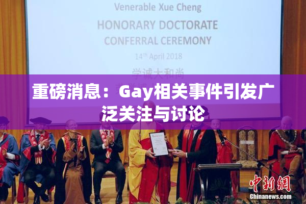 重磅消息：Gay相关事件引发广泛关注与讨论
