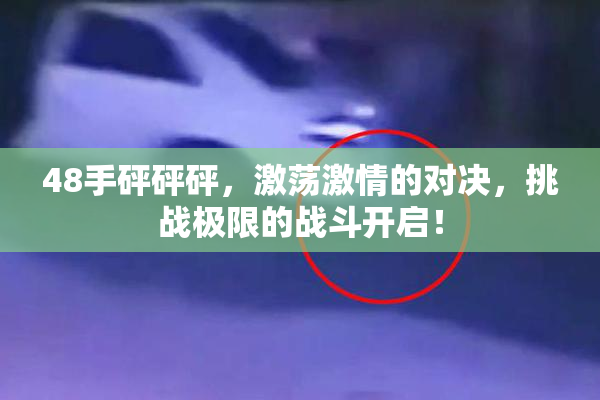 48手砰砰砰，激荡激情的对决，挑战极限的战斗开启！